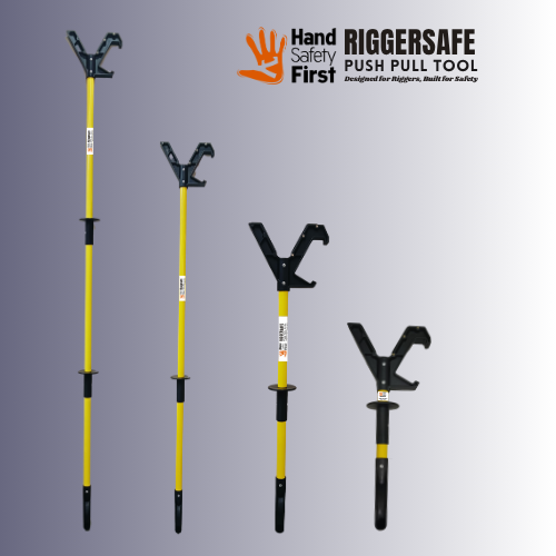 Push Pull Tool/Stick/Pole - HSF RiggerSafe Push Pull Tool | Industrial Load Control Safety